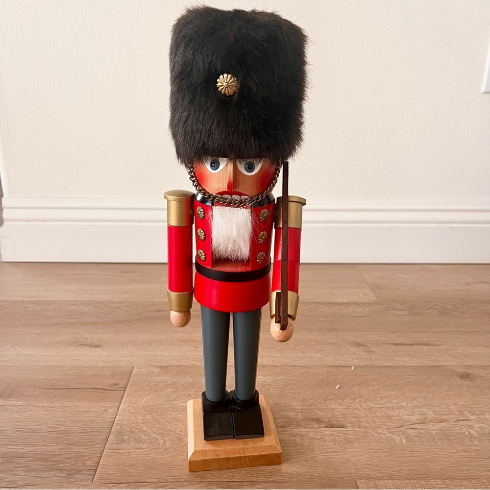 Vintage Original Steinbach Nutcracker Guard Soldier 15.5” Made In West‎ Germany